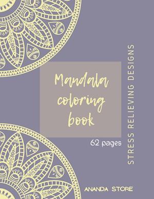 Mandala Coloring Book: Mandala Coloring Book for Adults : Beautiful Large Print Patterns and Floral Coloring Page Designs for Girls, Boys, Teens, Adul