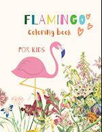 Flamingo Coloring Book for Kids