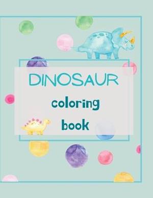 Dinosaur Coloring Book : Dinosaur Coloring Book for Kids Ages 4-8 | Fun, Color Hand Illustrators Learn for Preschool and Kindergarten