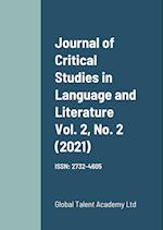 Journal of Critical Studies in Language and Literature Vol. 2, No. 2 (2021) 