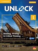 Unlock Level 1 Reading, Writing and Critical Thinking Student's Book with Digital Pack