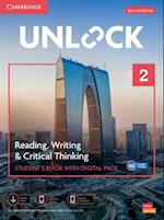 Unlock Level 2 Reading, Writing and Critical Thinking Student's Book with Digital Pack