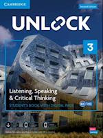 Unlock Level 3 Listening, Speaking and Critical Thinking Student's Book with Digital Pack