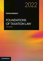 Foundations of Taxation Law 2022