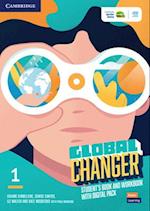 Global Changer Level 1 Student's Book and Workbook with Digital Pack