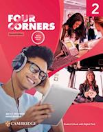 Four Corners Level 2 Student's Book with Digital Pack