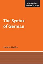 The Syntax of German