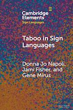 Taboo in Sign Languages