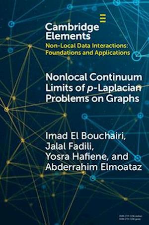 Nonlocal Continuum Limits of p-Laplacian Problems on Graphs