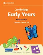 Cambridge Early Years Mathematics Learner's Book 2A