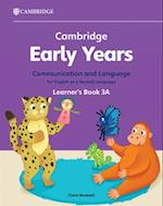 Cambridge Early Years Communication and Language for English as a Second Language Learner's Book 3A