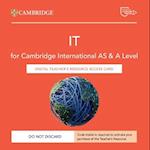 Cambridge International as & a Level It Digital Teacher`s Resource Access Card