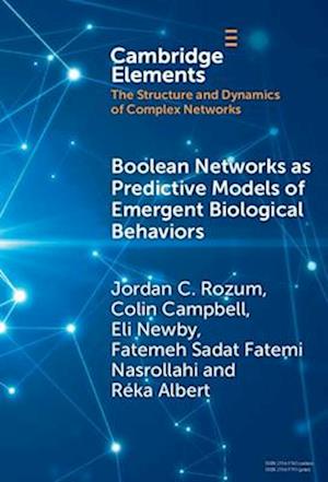 Boolean Networks as Predictive Models of Emergent Biological Behaviors