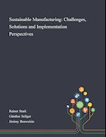 Sustainable Manufacturing