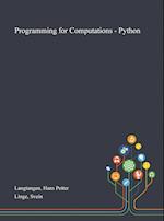 Programming for Computations - Python 