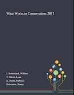 What Works in Conservation: 2017 
