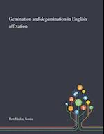 Gemination and Degemination in English Affixation 