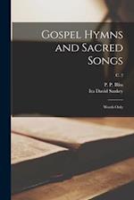 Gospel Hymns and Sacred Songs : Words Only; c. 2 