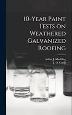 10-year Paint Tests on Weathered Galvanized Roofing