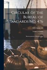Circular of the Bureau of Standards No. 476