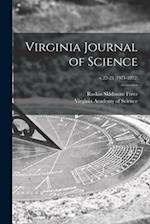 Virginia Journal of Science; v.22-23 (1971-1972)