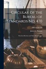 Circular of the Bureau of Standards No. 470