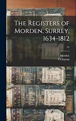 The Registers of Morden, Surrey, 1634-1812; 37 