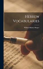 Hebrew Vocabularies 