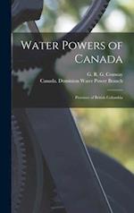 Water Powers of Canada : Province of British Columbia 