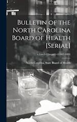 Bulletin of the North Carolina Board of Health [serial]; v.2:no.1-12;suppl.1-3(1887-1888) 