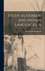 A Study in Hebrew and Indian Languages