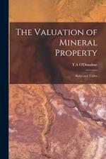 The Valuation of Mineral Property: Rules and Tables 