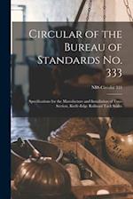 Circular of the Bureau of Standards No. 333