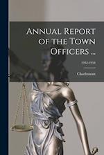 Annual Report of the Town Officers ...; 1952-1954
