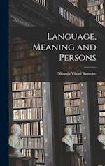Language, Meaning and Persons