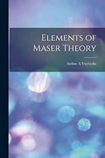 Elements of Maser Theory