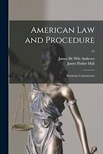 American Law and Procedure