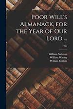 Poor Will's Almanack, for the Year of Our Lord ...; 1790 