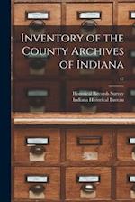 Inventory of the County Archives of Indiana; 47
