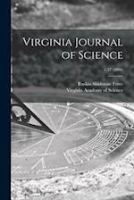 Virginia Journal of Science; v.57 (2006)