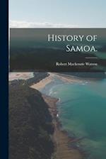 History of Samoa. 