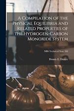 A Compilation of the Physical Equilibria and Related Properties of the Hydrogen-carbon Monoxide System; NBS Technical Note 108