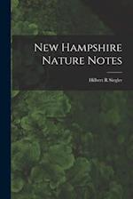 New Hampshire Nature Notes