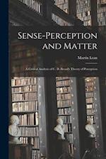 Sense-perception and Matter