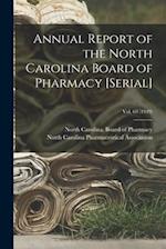 Annual Report of the North Carolina Board of Pharmacy [serial]; Vol. 68 (1949) 