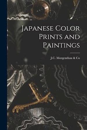 Japanese Color Prints and Paintings