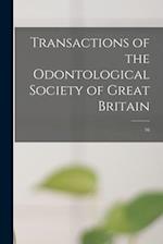 Transactions of the Odontological Society of Great Britain; 16 