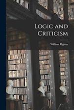 Logic and Criticism