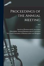 Proceedings of the Annual Meeting; 1883 