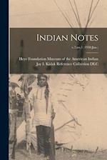 Indian Notes; v.7:no.1 (1930:Jan.) 
